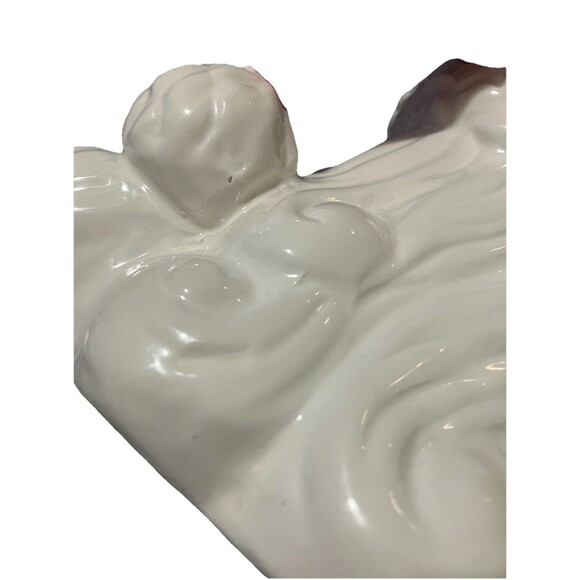 Vintage "Spode Christmas Memories" cookie jar made in England 12" Dolomite - Picture 12 of 16